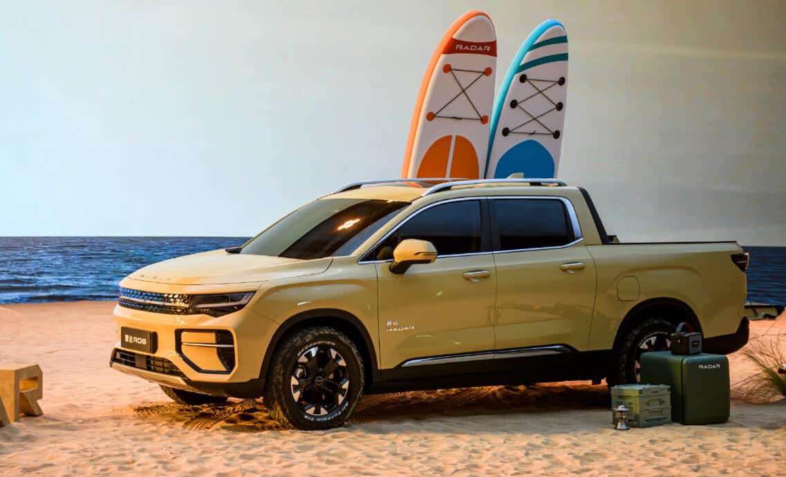 Geely unveils electric outdoor lifestyle vehicle brand Radar and RD6 pickup