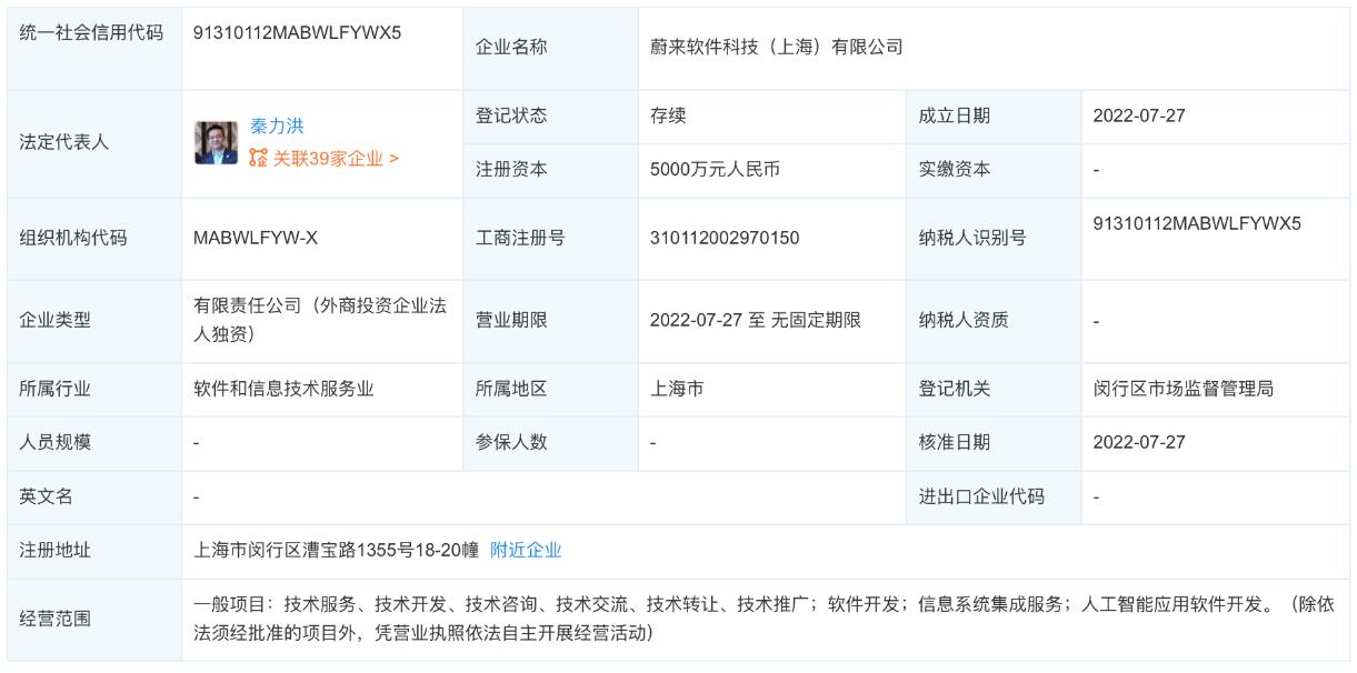 Nio sets up software arm in Shanghai, possibly paving way for NAD launch