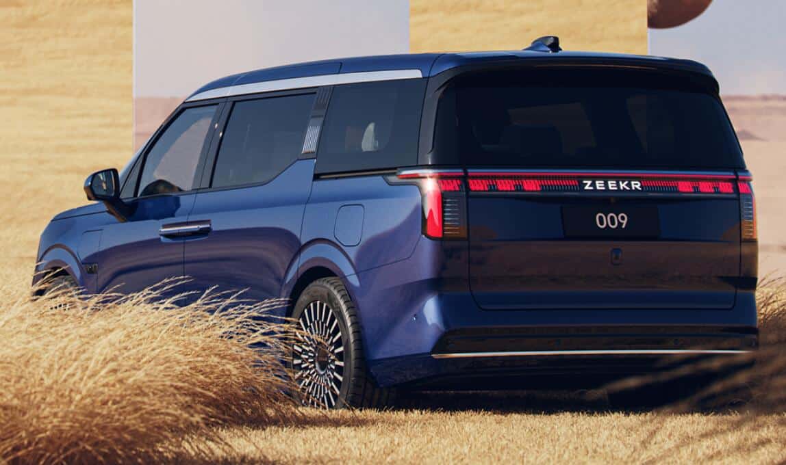 Zeekr 009: Official images show what Zeekr's second model looks like