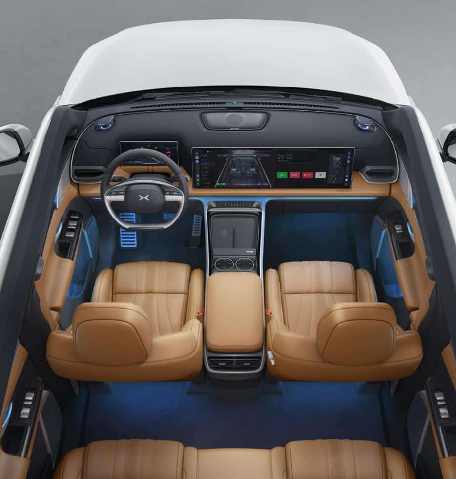 Xpeng starts pre-sale of flagship SUV G9, unveils interior details