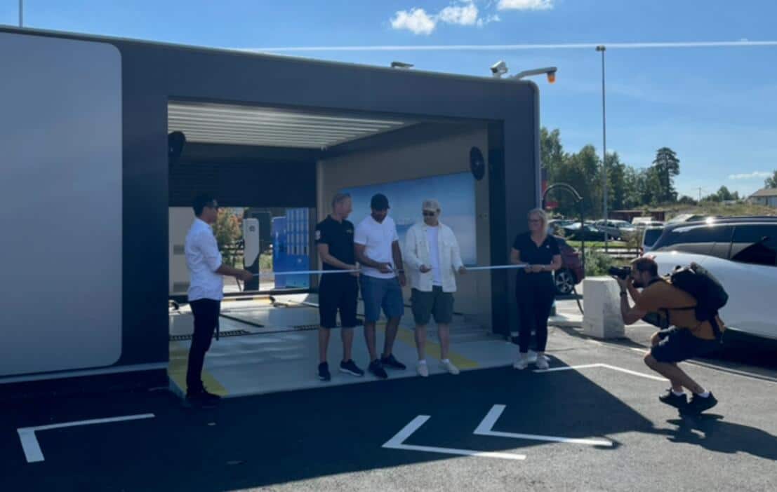 Nio's second swap station in Norway goes into operation