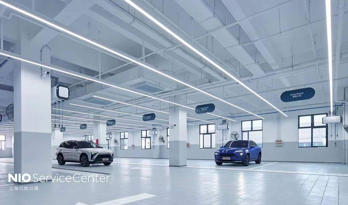 Nio opens new service center in Shanghai, largest one in China