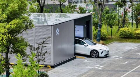 Nio to put swap stations with ability to discharge to grid into trial operation
