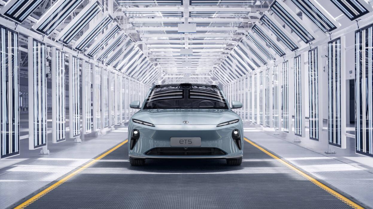 Nio sees first ET5 pre-production vehicles roll off line as deliveries about 1 month away