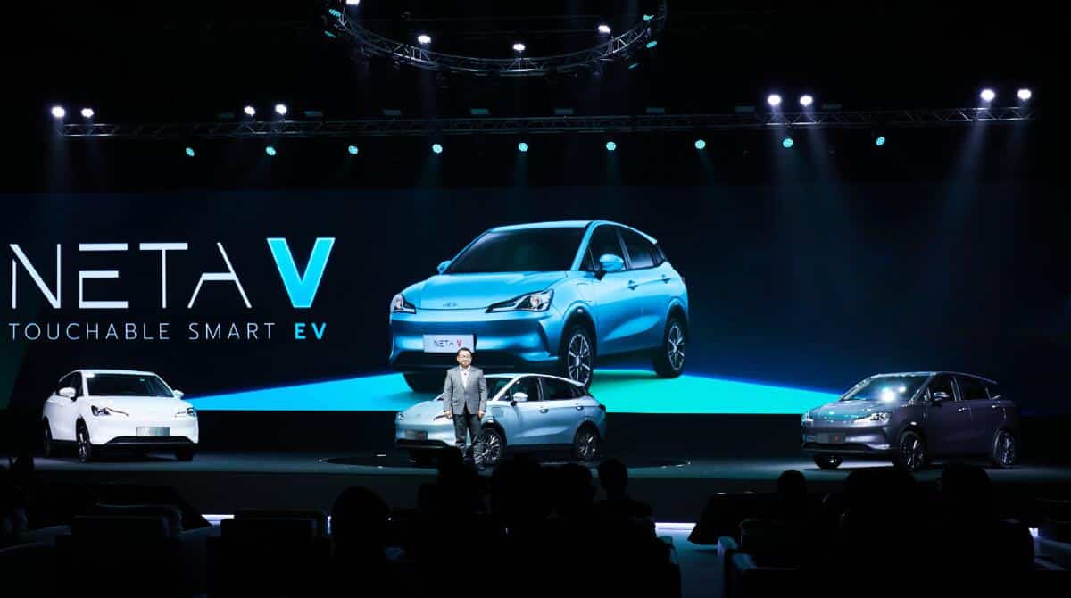 Neta launches Neta V in Thailand, expects to deliver 3,000 units locally this year