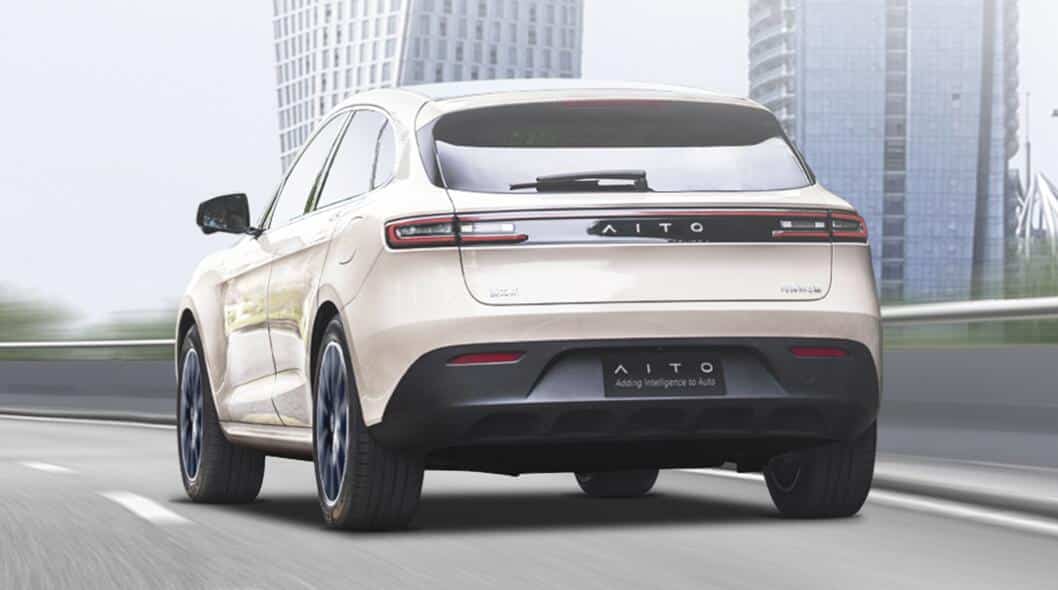 Huawei-backed AITO launches first all-electric model, M5 EV, to take on Tesla Model Y