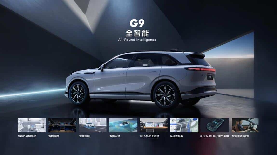 Xpeng officially launches G9: Starts at around ,000, deliveries to start at end of October