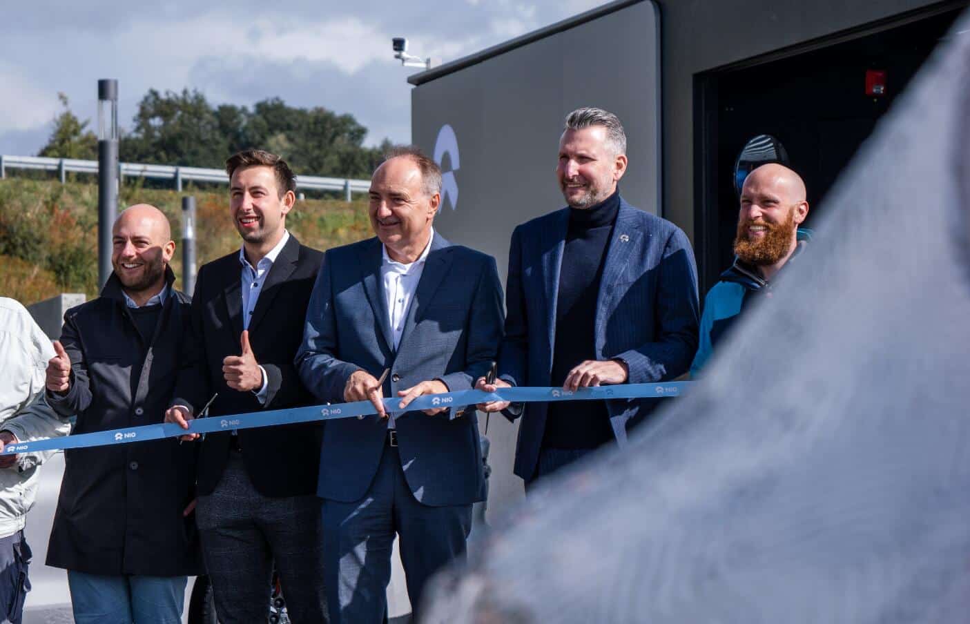 Nio launches first battery swap station in Germany ahead of official market entry
