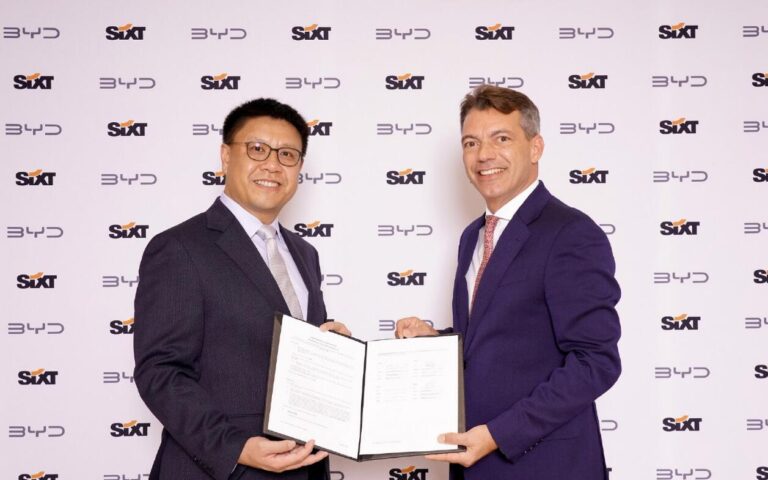 BYD to deliver 100,000 EVs to German car rental firm SIXT over next six years