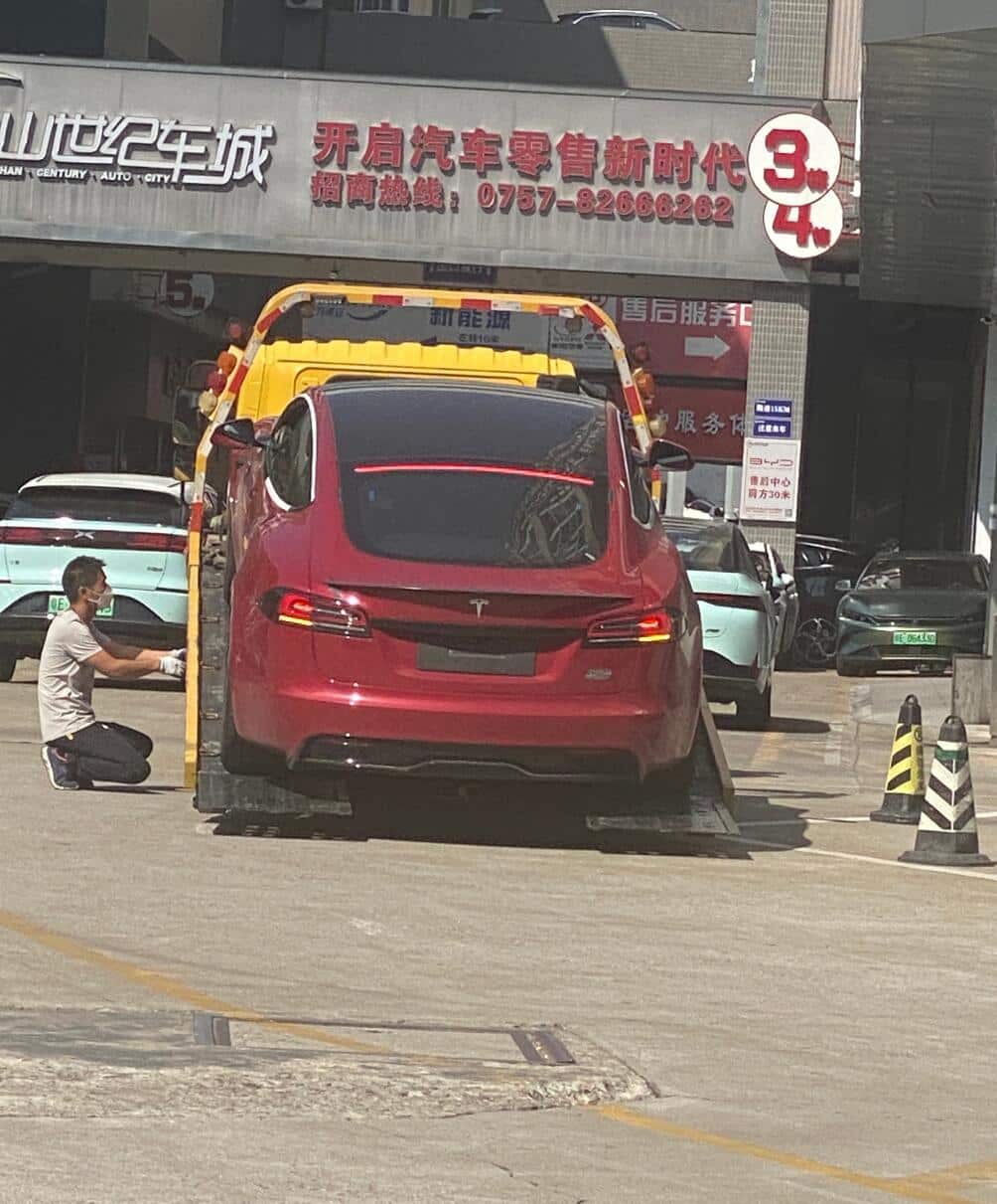 Tesla Model S Plaid spotted in China for first time