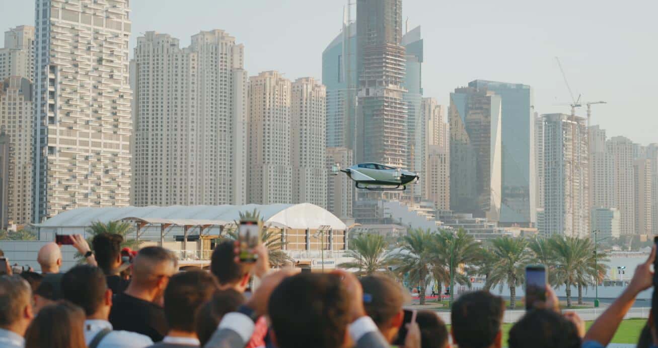 Xpeng completes 1st overseas public flight of X2 flying car, will reveal key results of next-gen product in 2 weeks