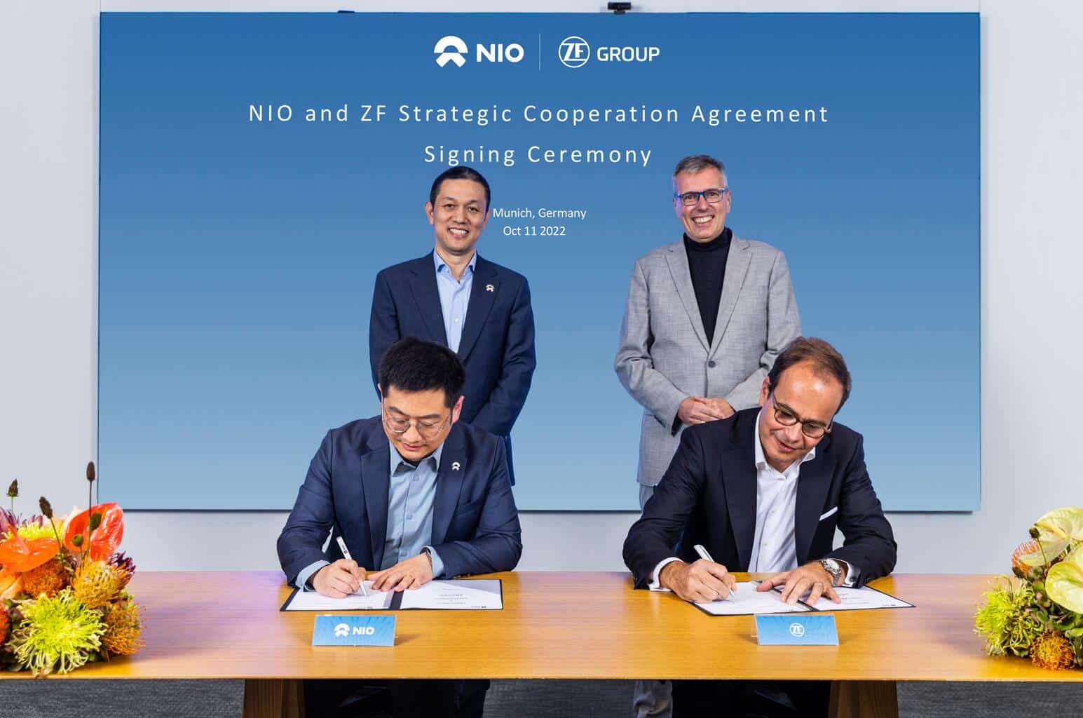 Nio, ZF sign deal to collaborate on steer-by-wire, a technology key to autonomous driving