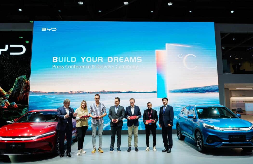 BYD presents 3 models at Paris Motor Show
