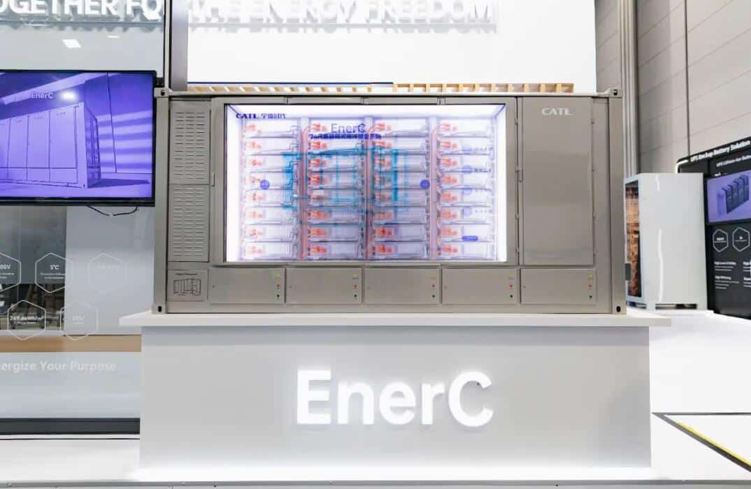CATL showcases energy storage products in Australia
