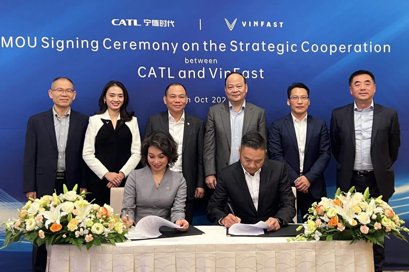 CATL enters into partnership with Vietnamese EV maker VinFast