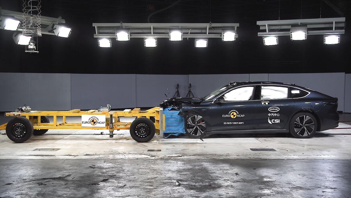 Nio ET7 scores five stars in Euro NCAP and Green NCAP ratings