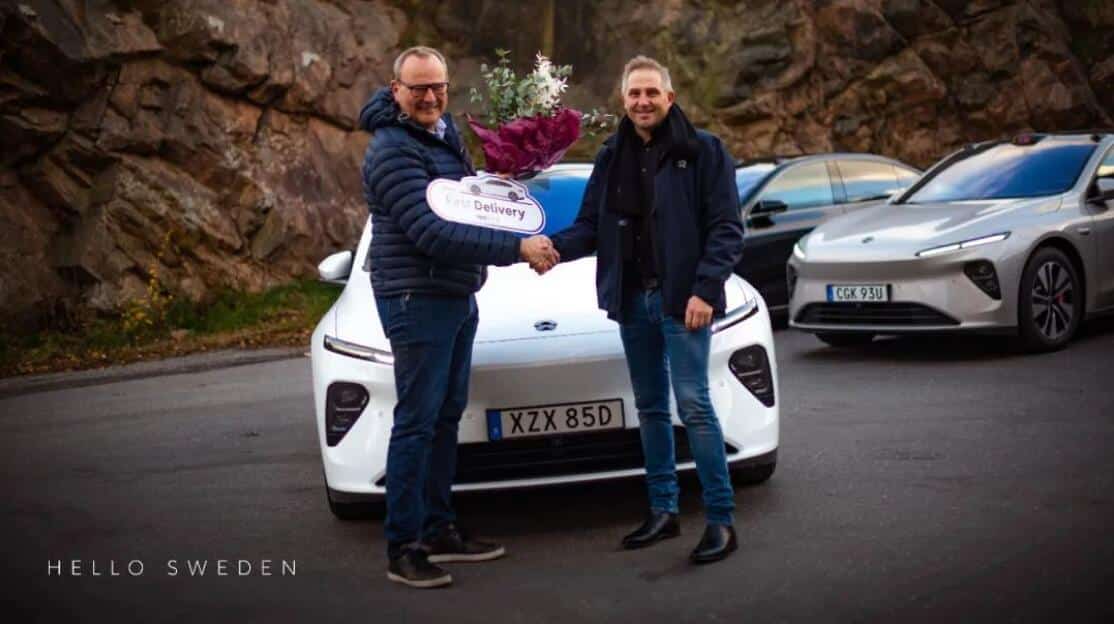 Nio starts ET7 deliveries in Sweden