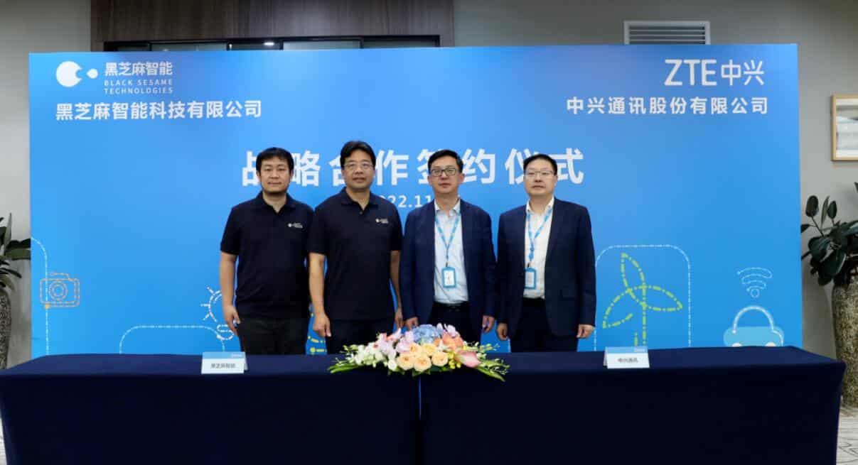 Self-driving chip maker Black Sesame enters strategic partnership with ZTE