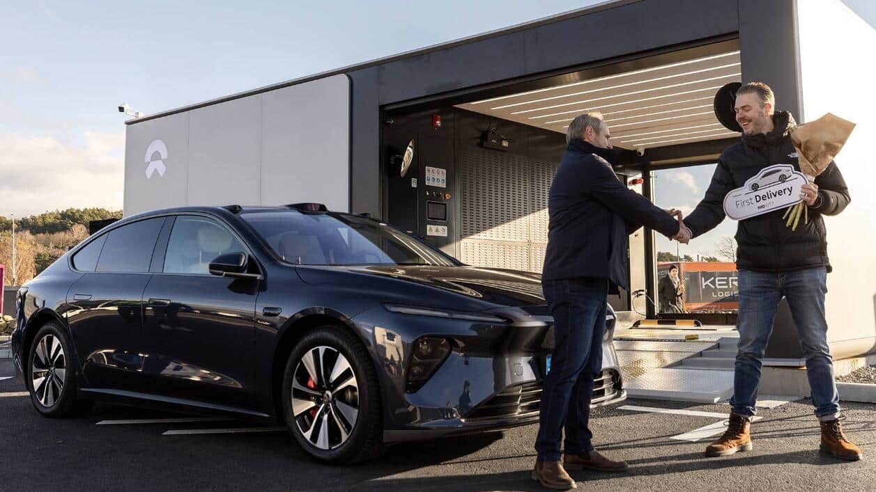 Nio's first swap station in Sweden goes online