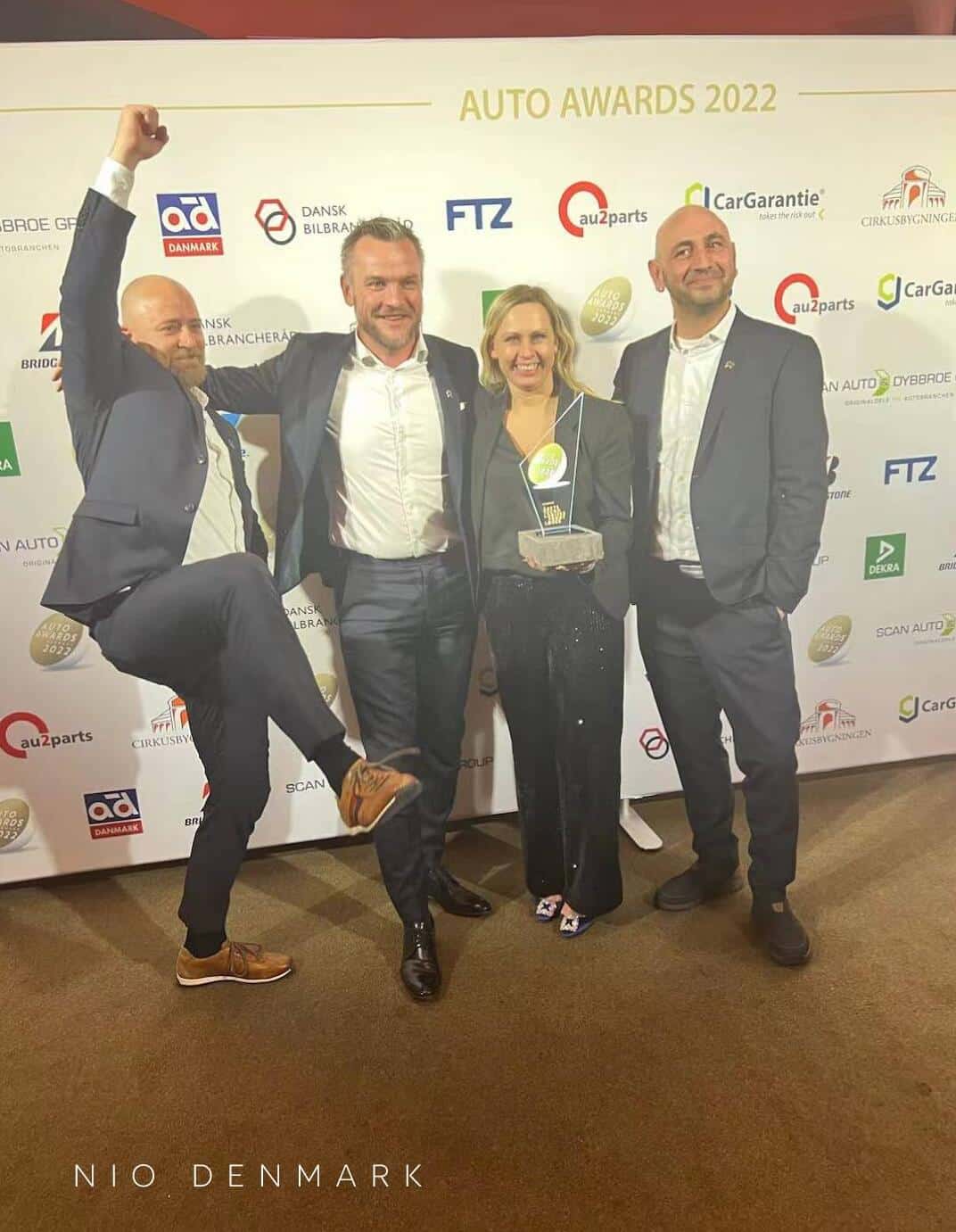 Nio ET7 wins new award in Denmark