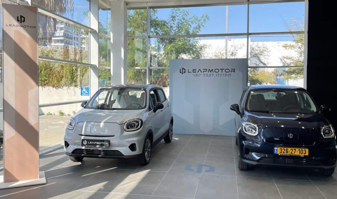 Leapmotor opens its first showrooms in Israel