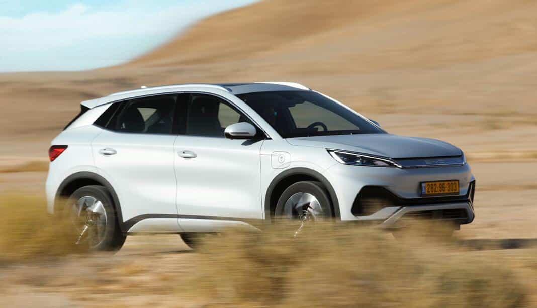 BYD Atto 3 best-selling model in Israel in Nov