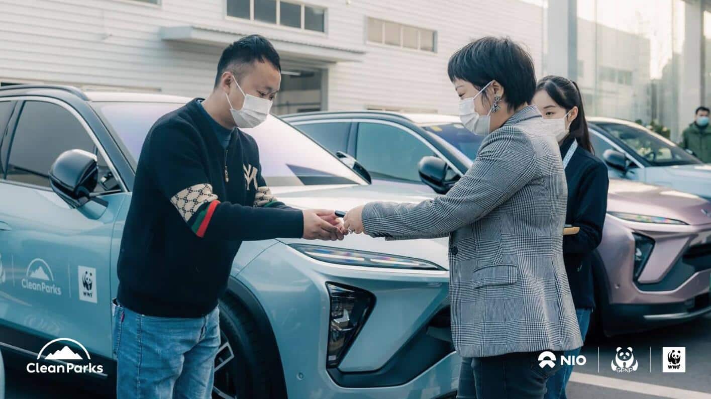 Nio partners with China's Giant Panda National Park in Clean Parks initiative