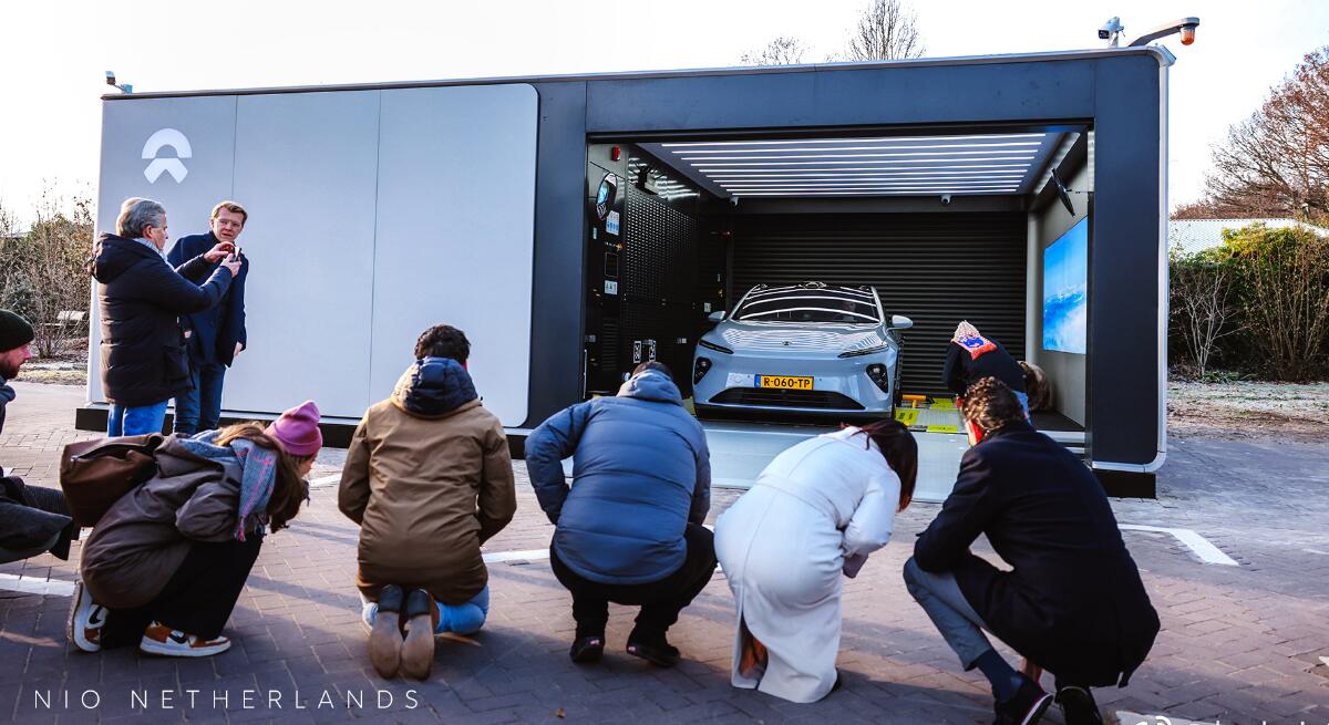 Nio's 2nd swap station in Netherlands comes online