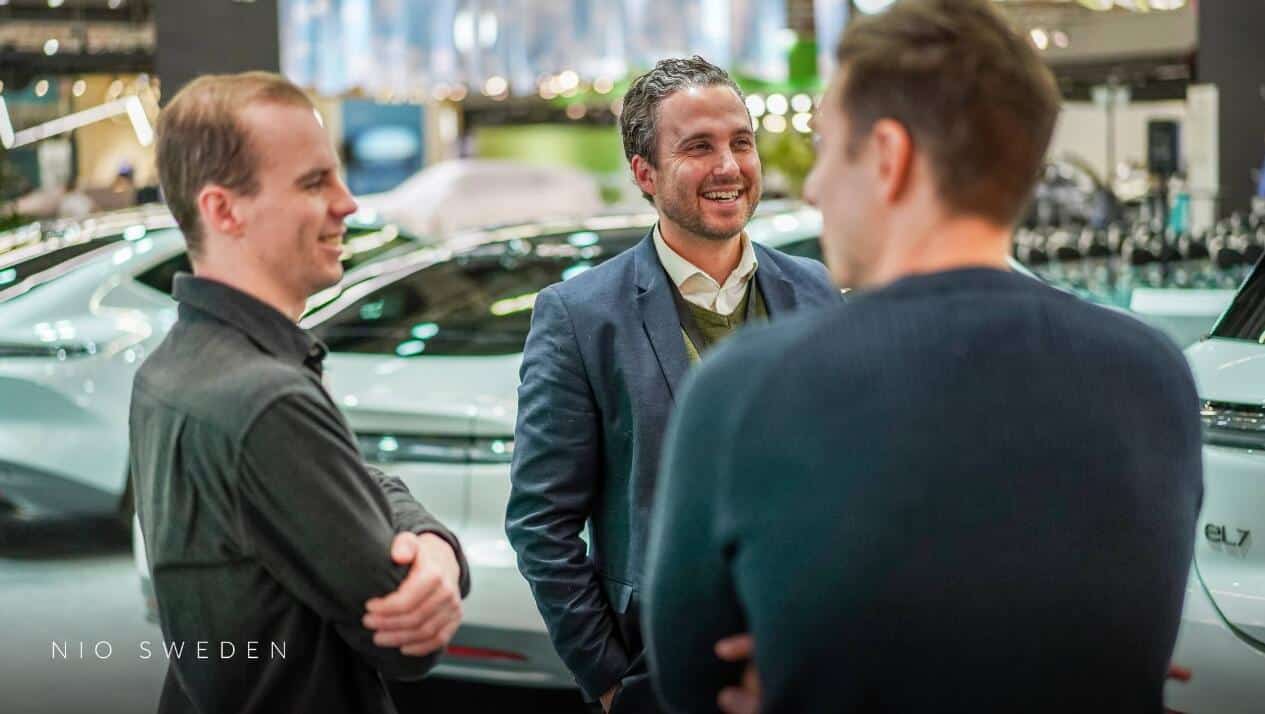 Nio showcases ET7, EL7, ET5, EP9 at Swedish EV show