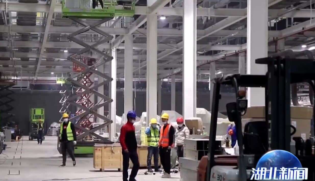 BYD's new battery base sees 1st production line go into operation