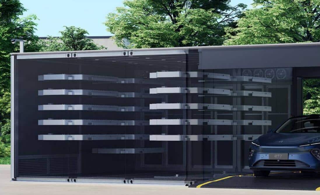 Nio unveils 3rd-gen swap station, each with 2 LiDARs and 2 Nvidia Orin chips