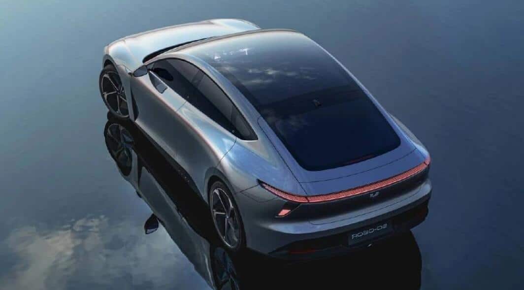 Jidu unveils ROBO-02 sedan, its 2nd model, at Guangzhou auto show