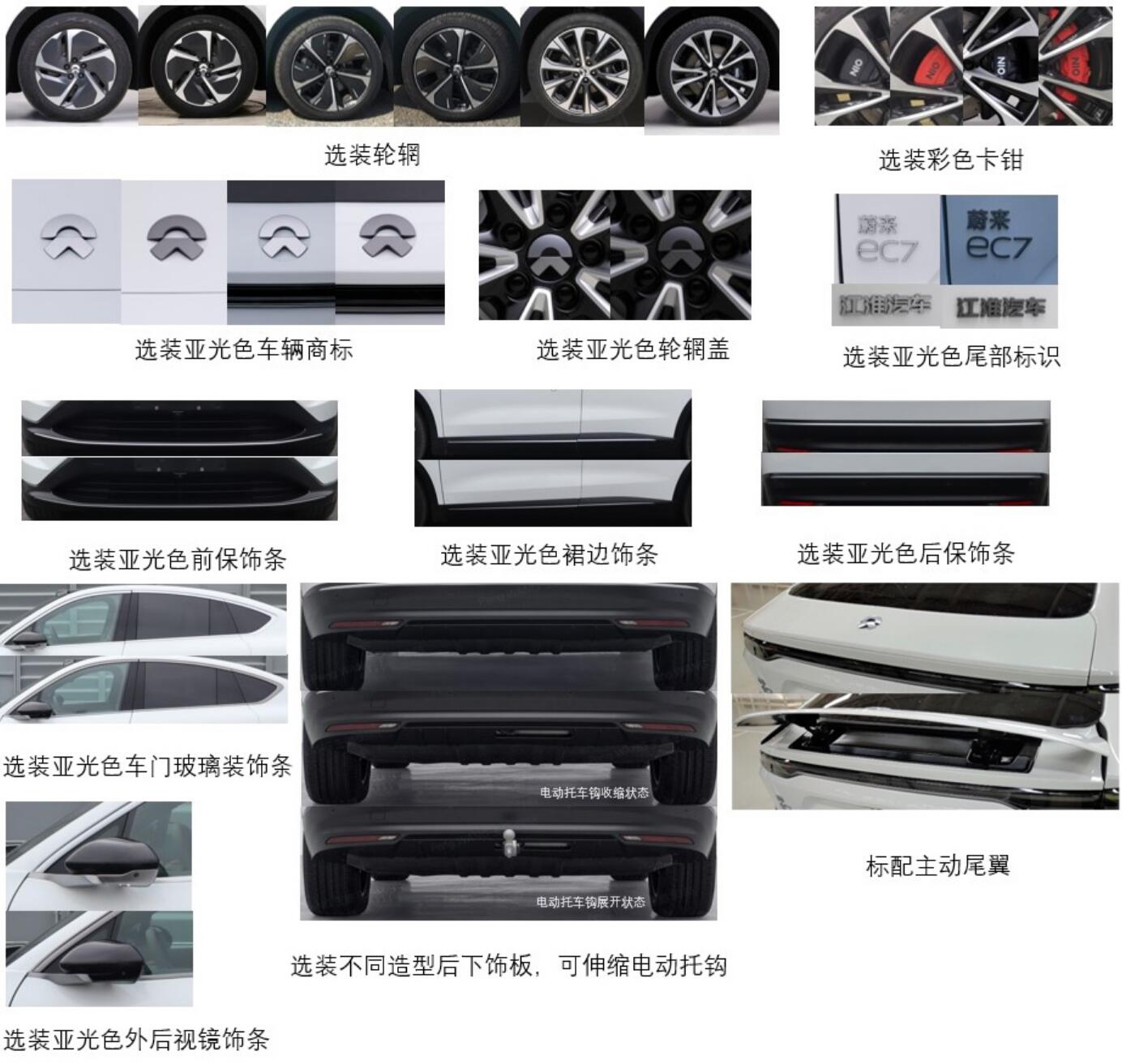 Regulatory filing: Nio EC7 on list of models to be allowed to sell in China