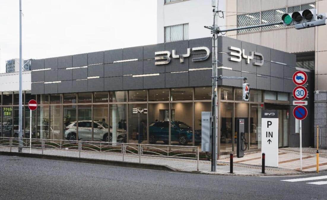 BYD starts selling EVs in Japan, first model Atto 3