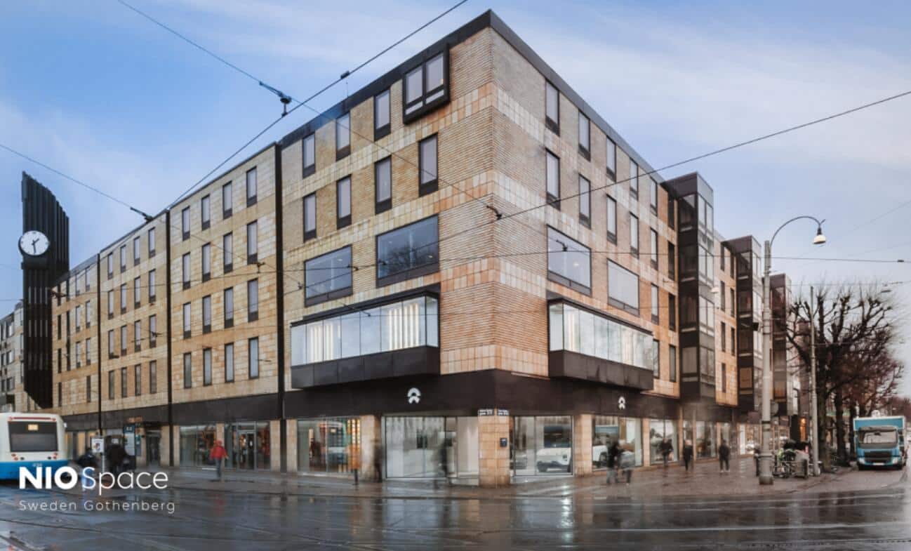 Nio opens 2nd showroom in Sweden