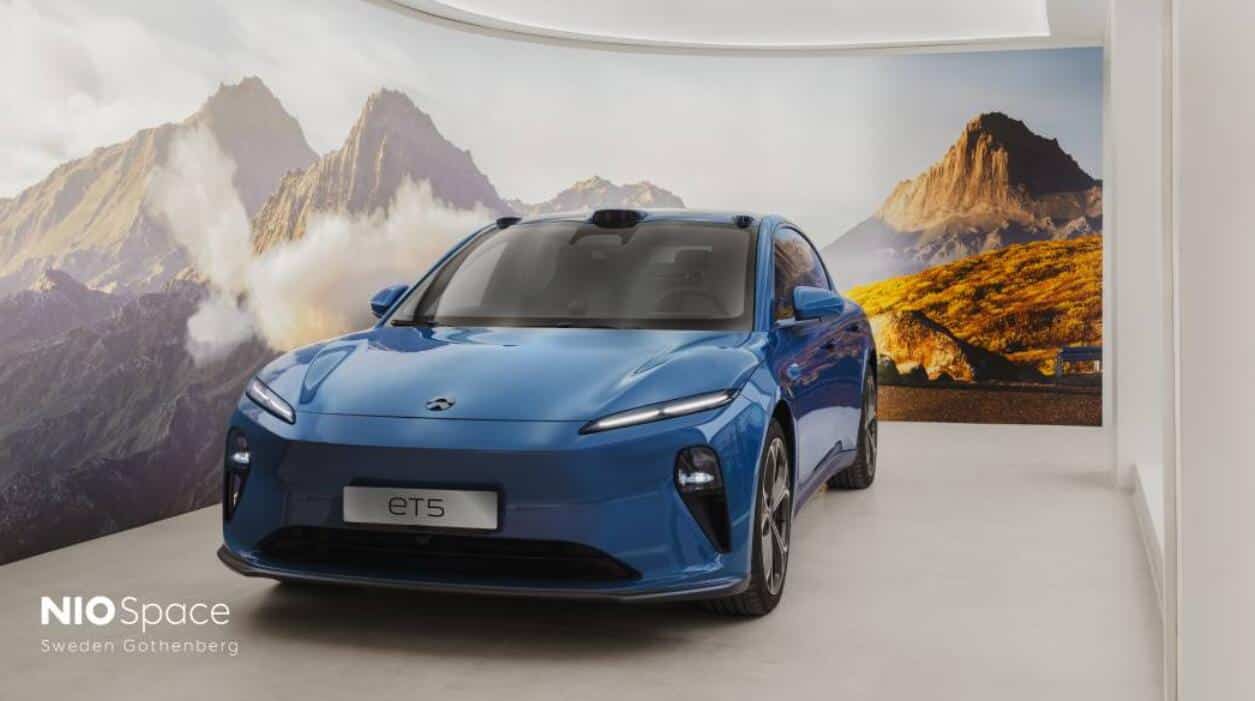 Nio opens 2nd showroom in Sweden