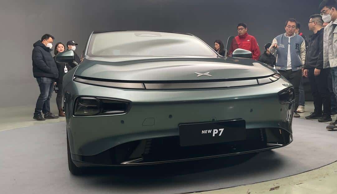 Xpeng officially unveils P7i, facelift of P7, in China