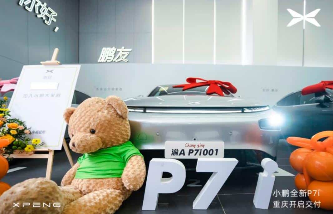Xpeng begins P7i deliveries in China