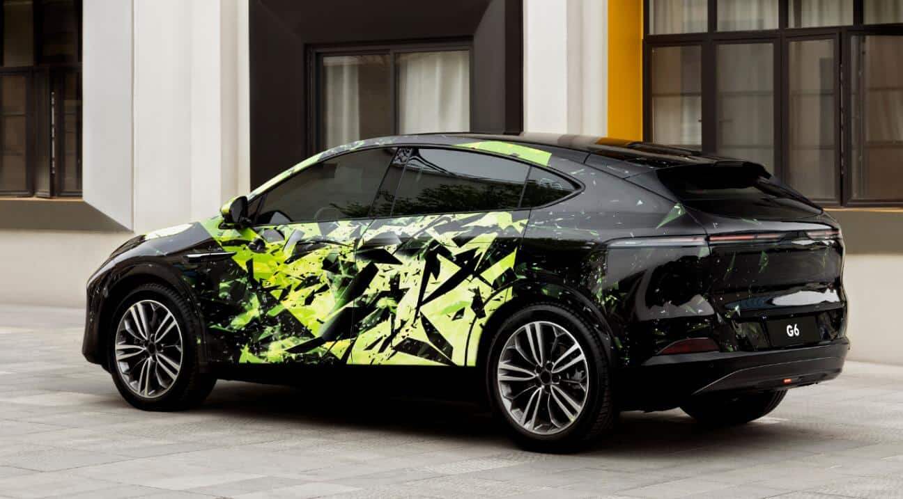 Xpeng starts warming up for G6, releases official 'spy shot'