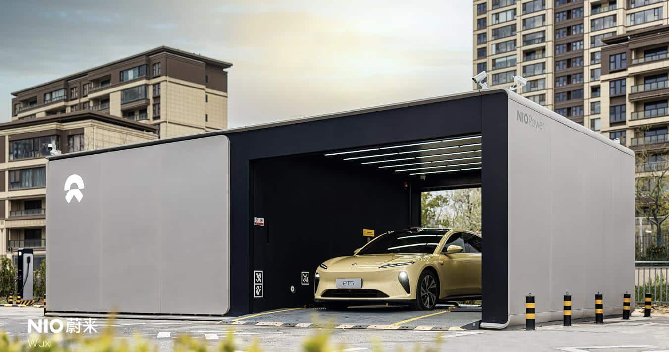 Nio's 1st 10 3rd-gen swap stations go into operation