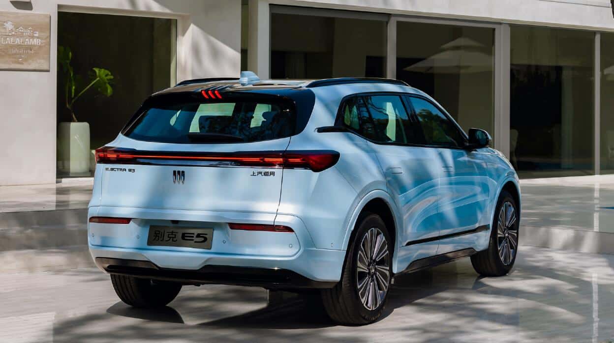 Buick launches electric SUV Electra E5 in China with competitive pricing