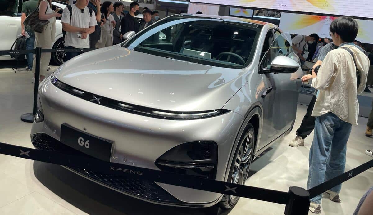 Xpeng G6 debuts at Shanghai auto show