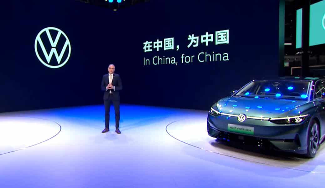 VW to set up new €1 billion firm in China that promises to shorten product development time by 30%