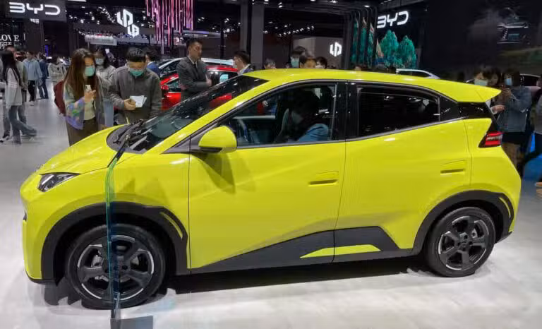 BYD officially launches Seagull to expand its presence in China's EV market