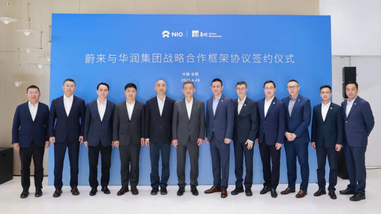 Nio signs partnership deal with state conglomerate China Resources