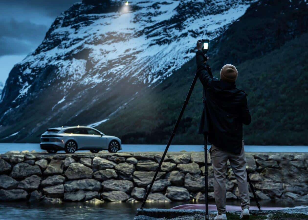 Nio filming ET5 touring promo in Norway, more images revealed