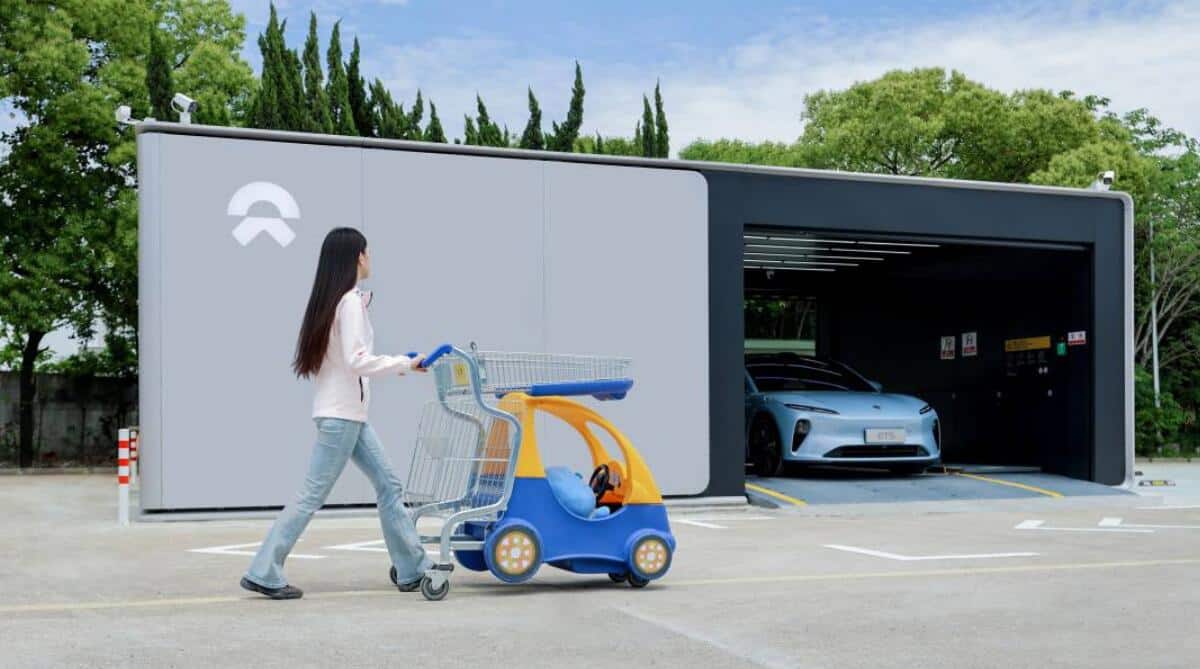 Nio exceeds 1,400 swap stations in China