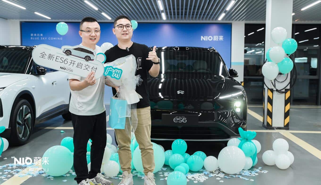 Nio starts delivery of new ES6 on night of launch day