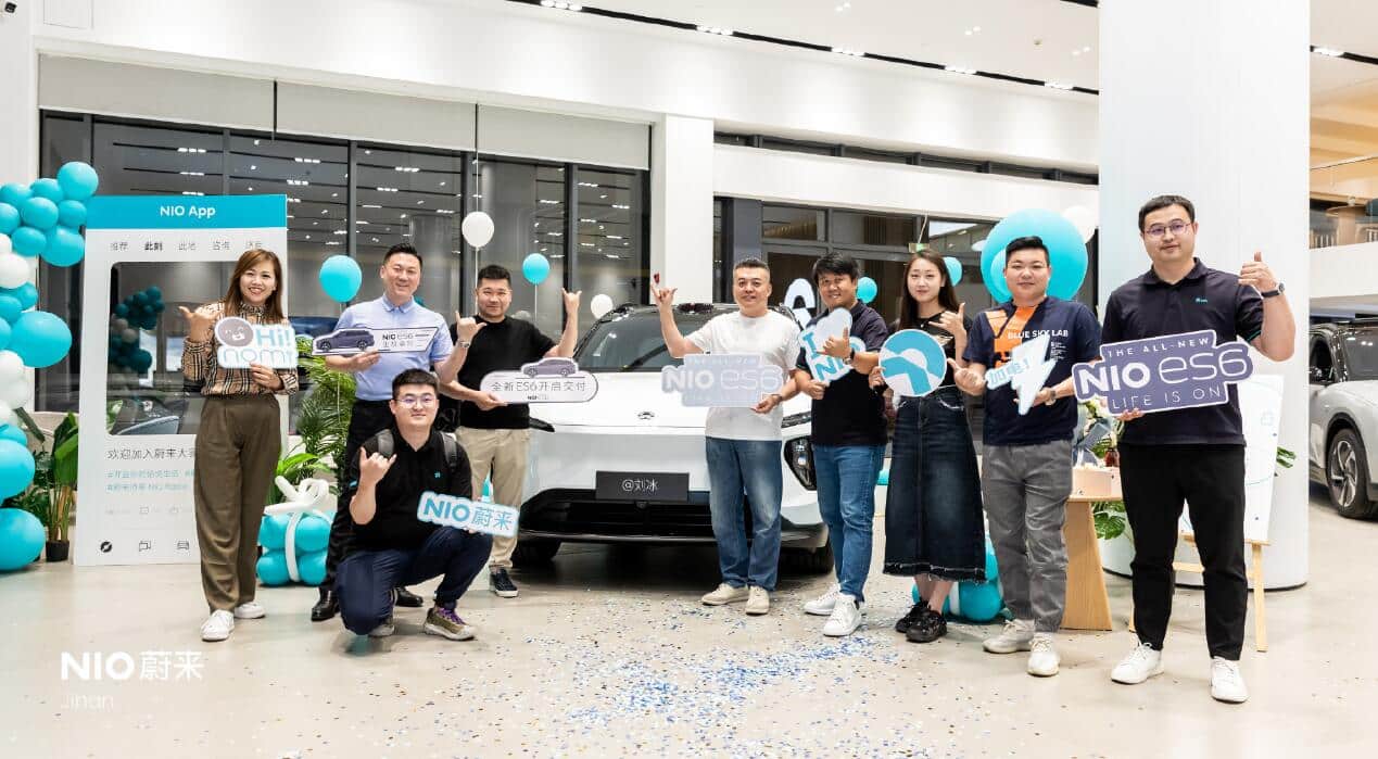 Nio starts delivery of new ES6 on night of launch day