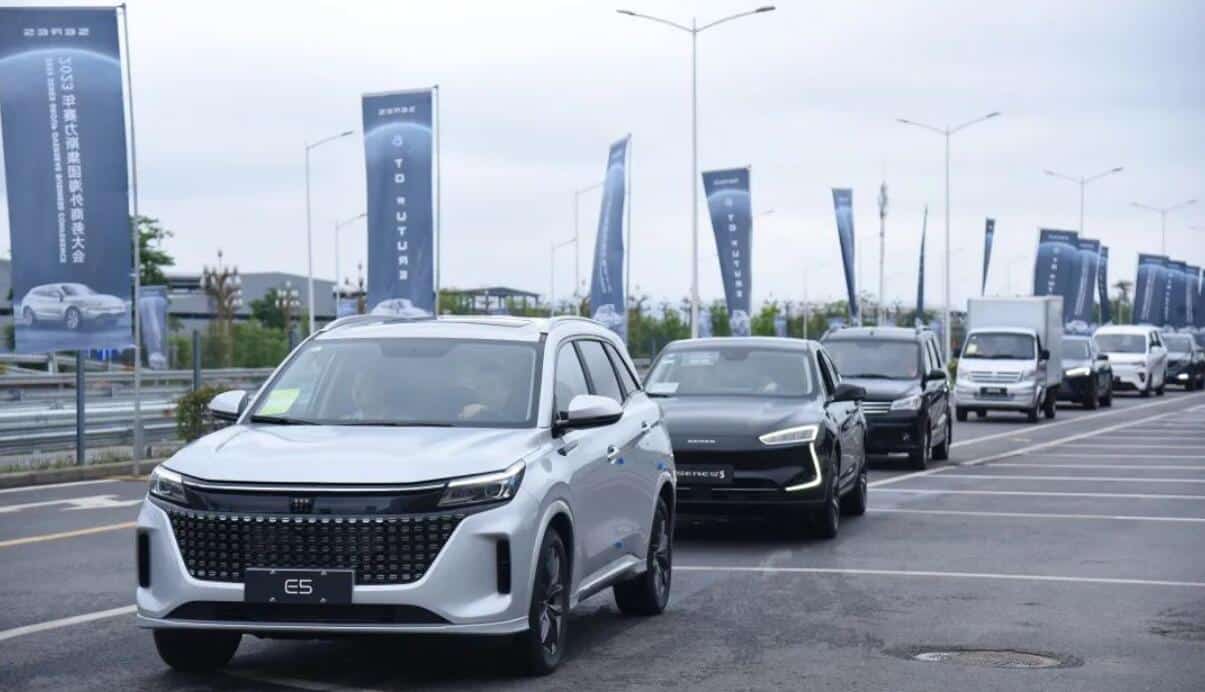 Seres' sub-brand Landian sends 1st 500 cars to overseas markets